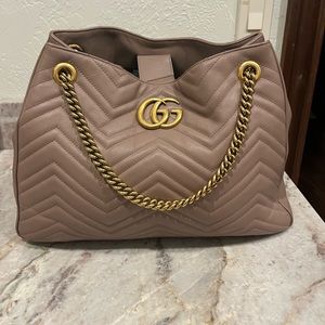 Gucci marmont matelasse shoulder bag